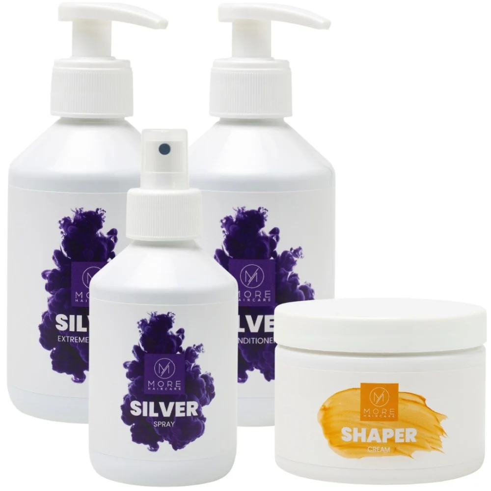 The Silver Styling Set - 2x250+200+150ml