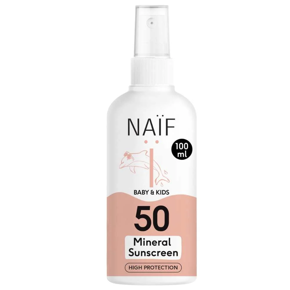 Baby & Kids Mineral Sunscreen Spray SPF50 - 100ml