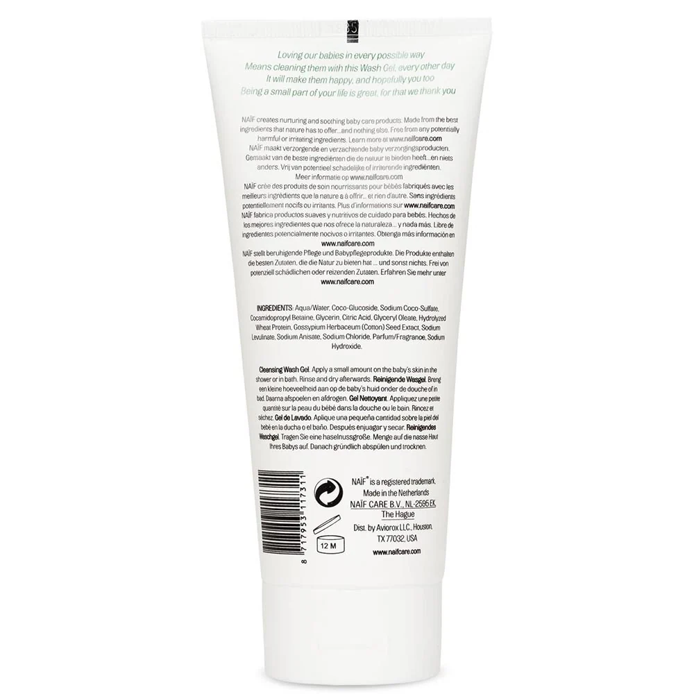 Baby & Kids Cleansing Wash Gel - 200ml - Image 2