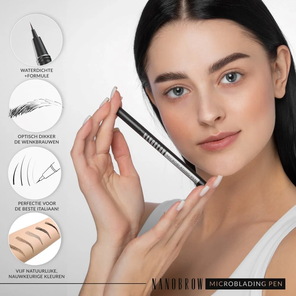 Microblading Pen Warm Brown - 1ml - Image 5