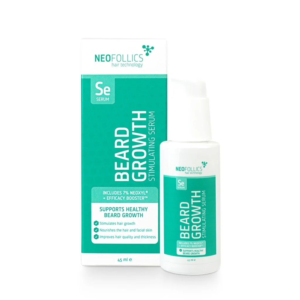 Beard Growth Stimulating Serum 45ml + Dermaroller 0.5mm - Image 3