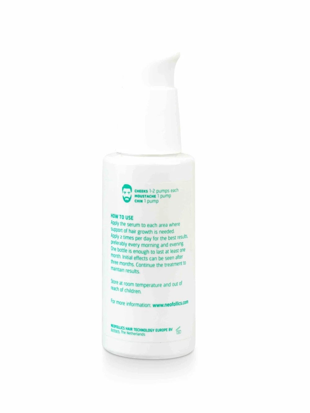 Beard Growth Stimulating Serum 45ml + Dermaroller 0.5mm - Image 8