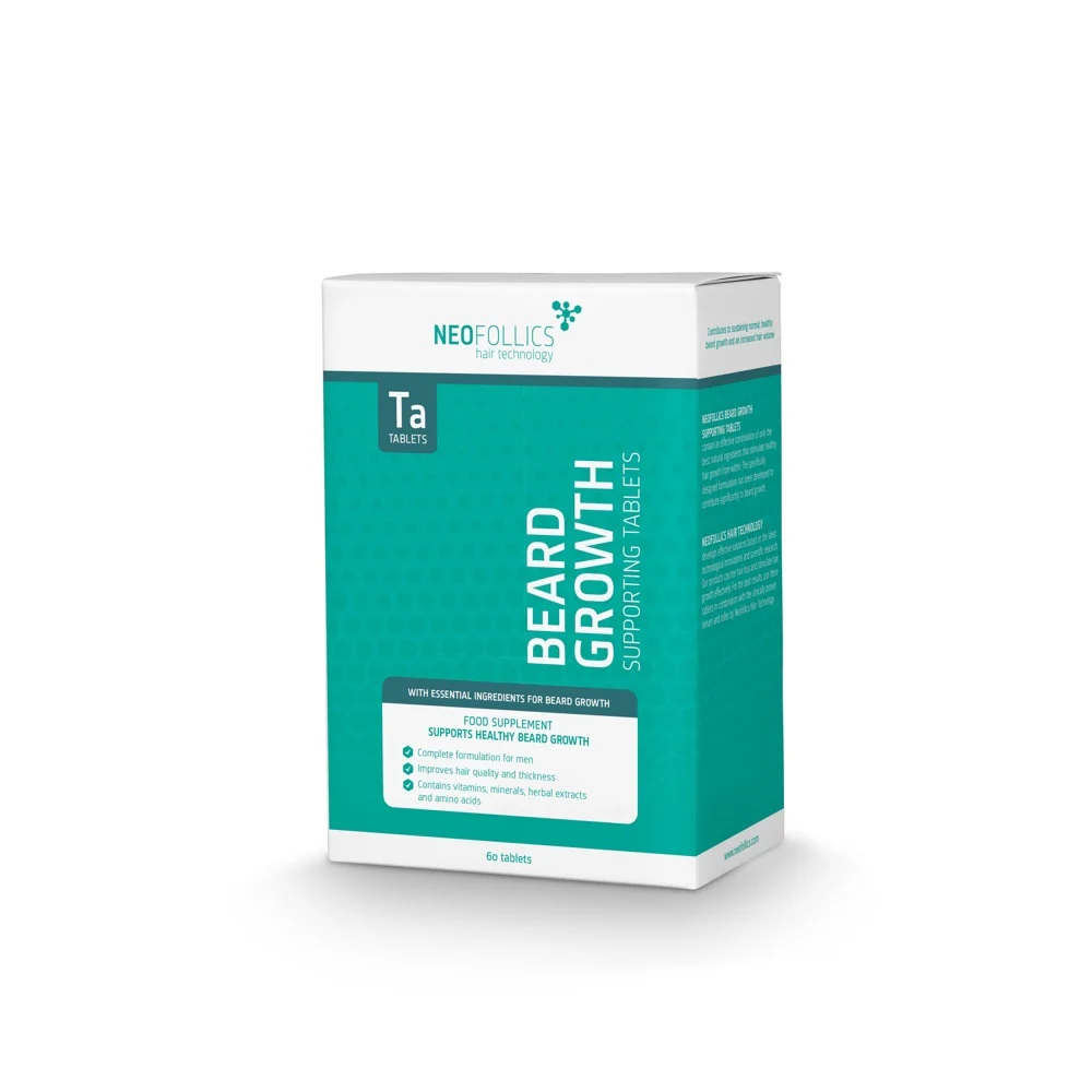 Beard Growth Supporting Tablets - 2x60st - Image 5