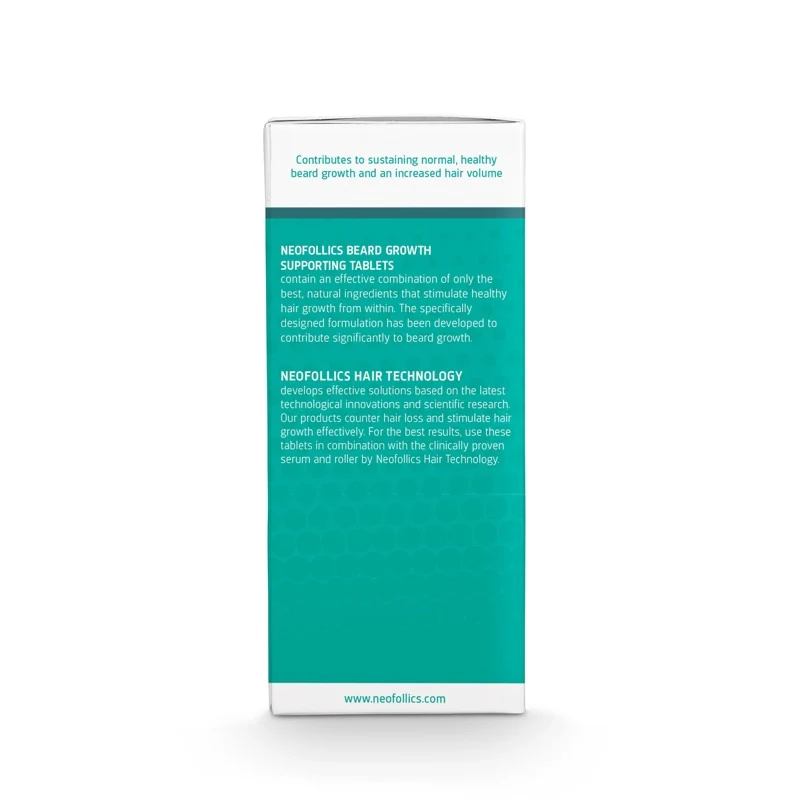 Beard Growth Supporting Tablets - 2x60st - Image 7