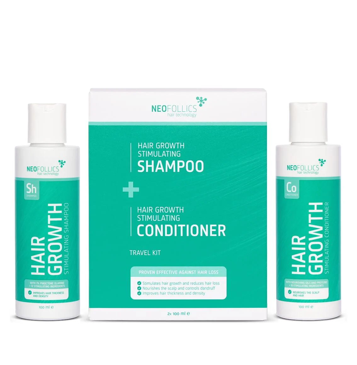 Hair Growth Stimulating Travel Kit - 2x100ml