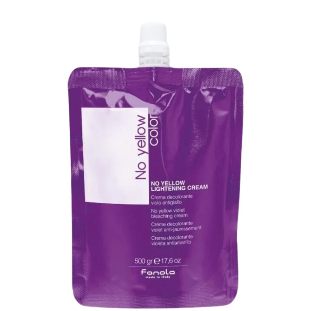 No Yellow Color Lightening Cream - 500gr