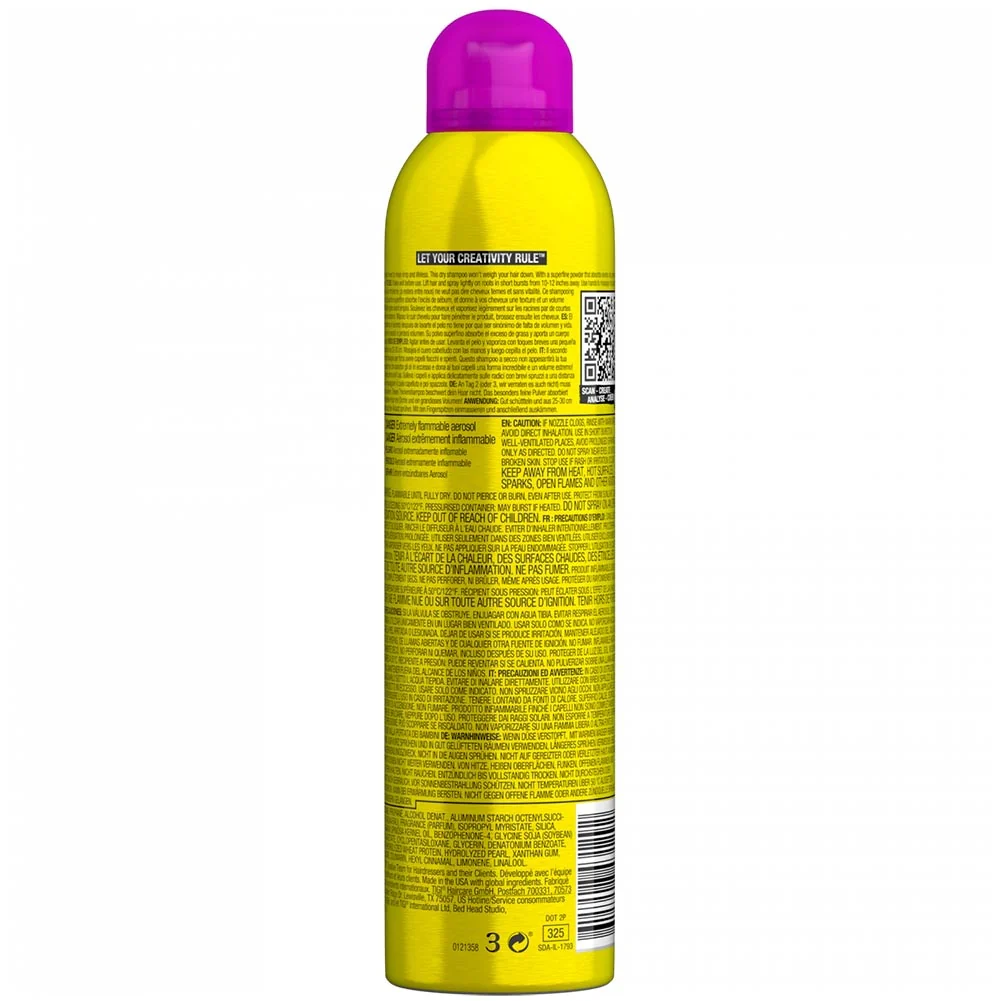 Bed Head Oh Bee Hive Droogshampoo - 238ml - Image 2