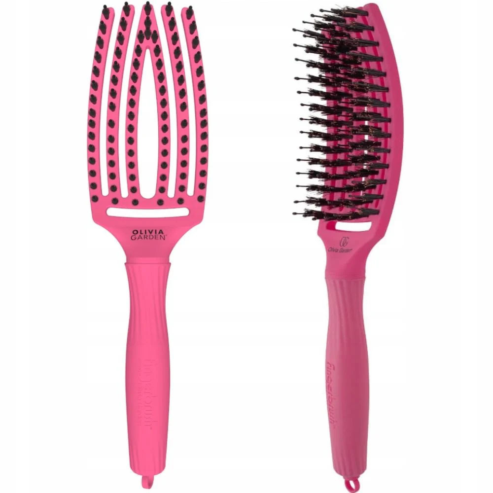 Finger Brush Combo Medium Hot Pink Haarborstel - Image 2