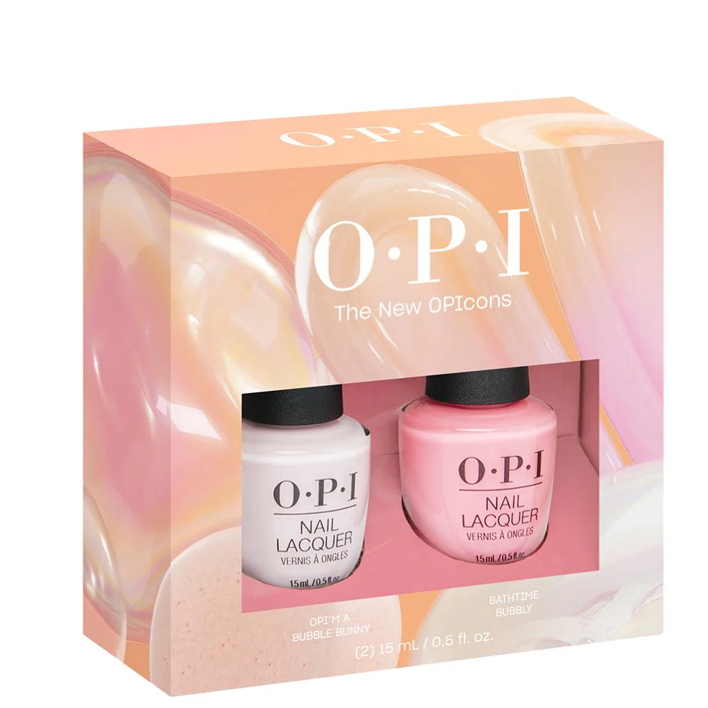 Spring Nail Lacquer Duo Set Pink - 2x15ml - Image 3