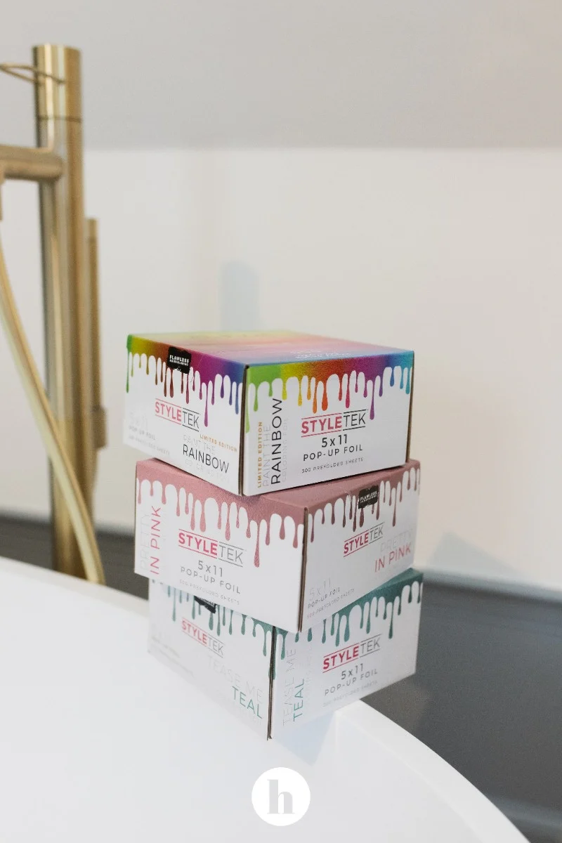 Voorgevouwen 5x11 Roze Pop Up Folie - 500st - Image 2
