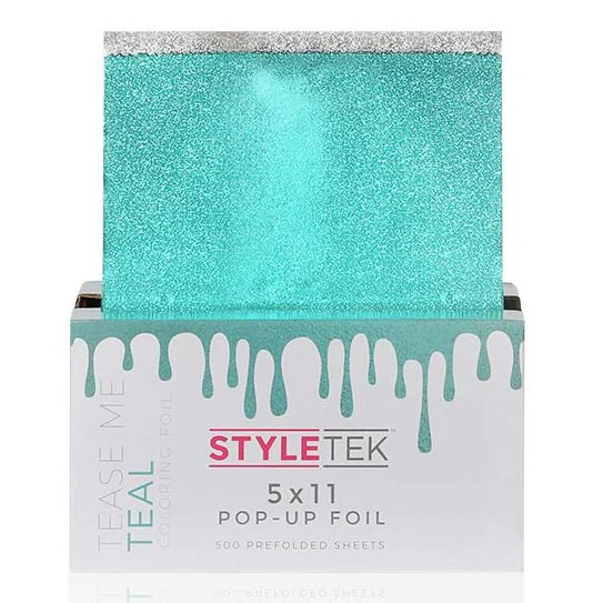 Voorgevouwen 5x11 Teal Pop Up Folie - 500st