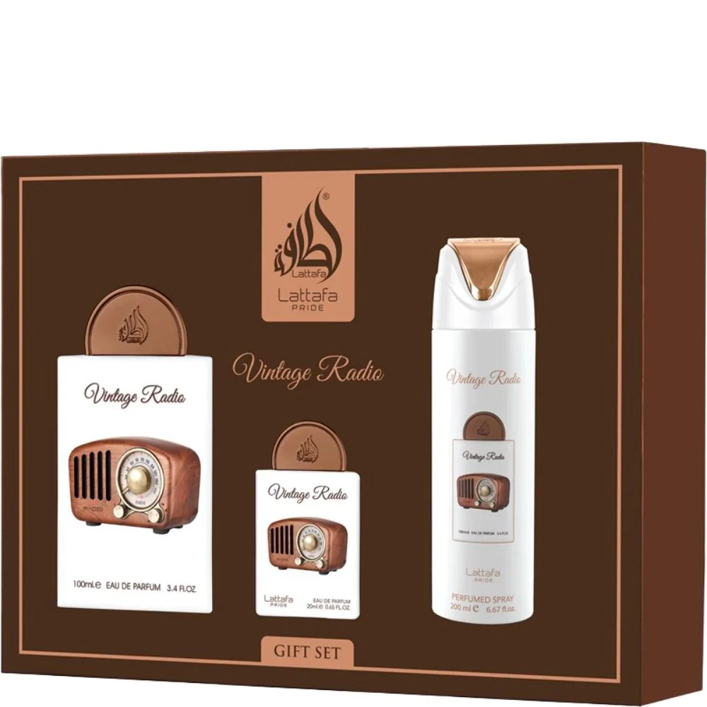 Pride Vintage Radio Eau de Parfum Giftset
