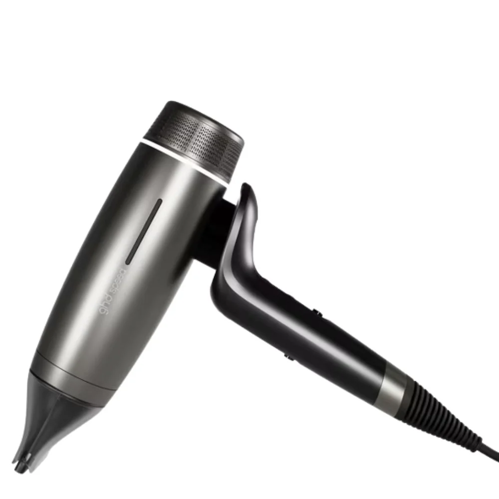 Professional Dual Air-Flow Hair Dryer - Metallic Black
