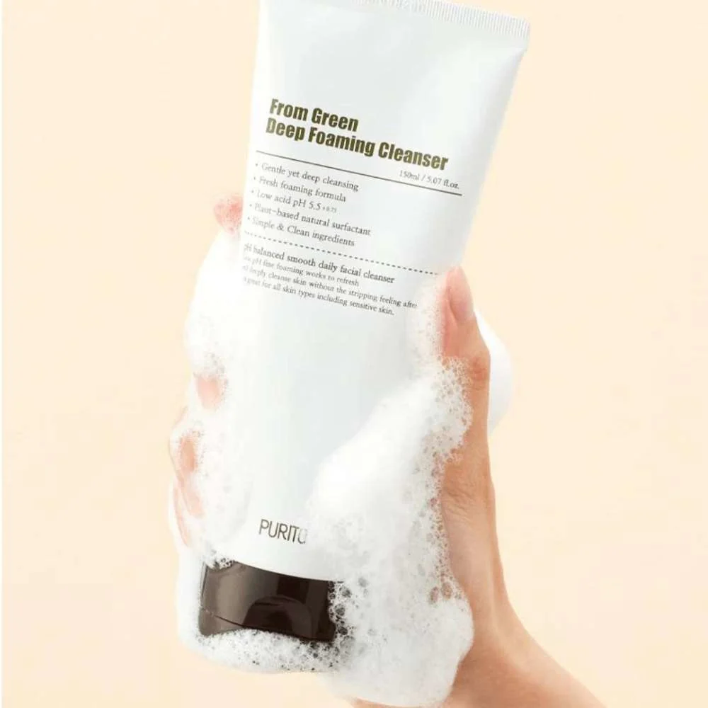 From Green Deep Foaming Cleanser - 150ml - Image 2