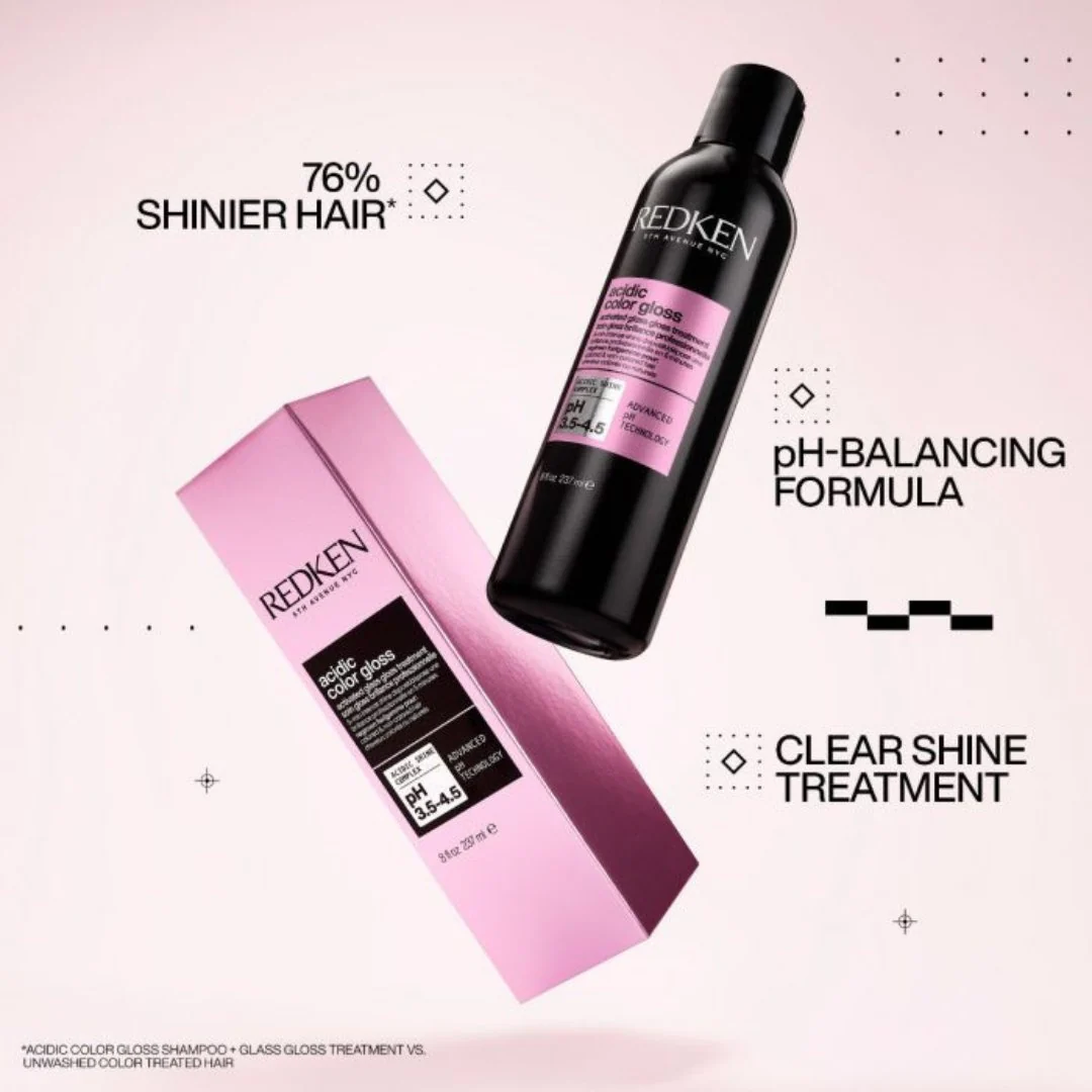 Acidic Color Gloss Activated Glass Gloss Treatment Masker - 237ml - Image 2