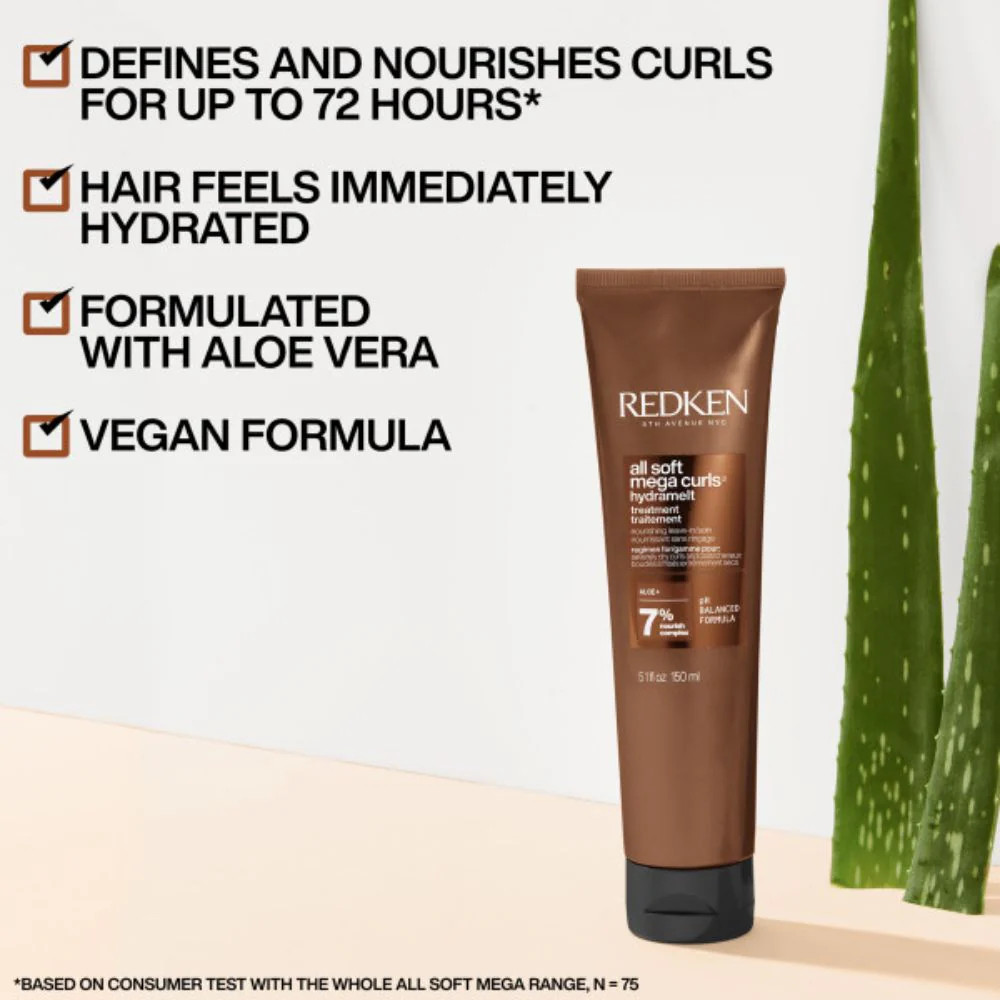 All Soft Mega Curls Hydramelt Leave-In Treatment - 150ml - Image 7