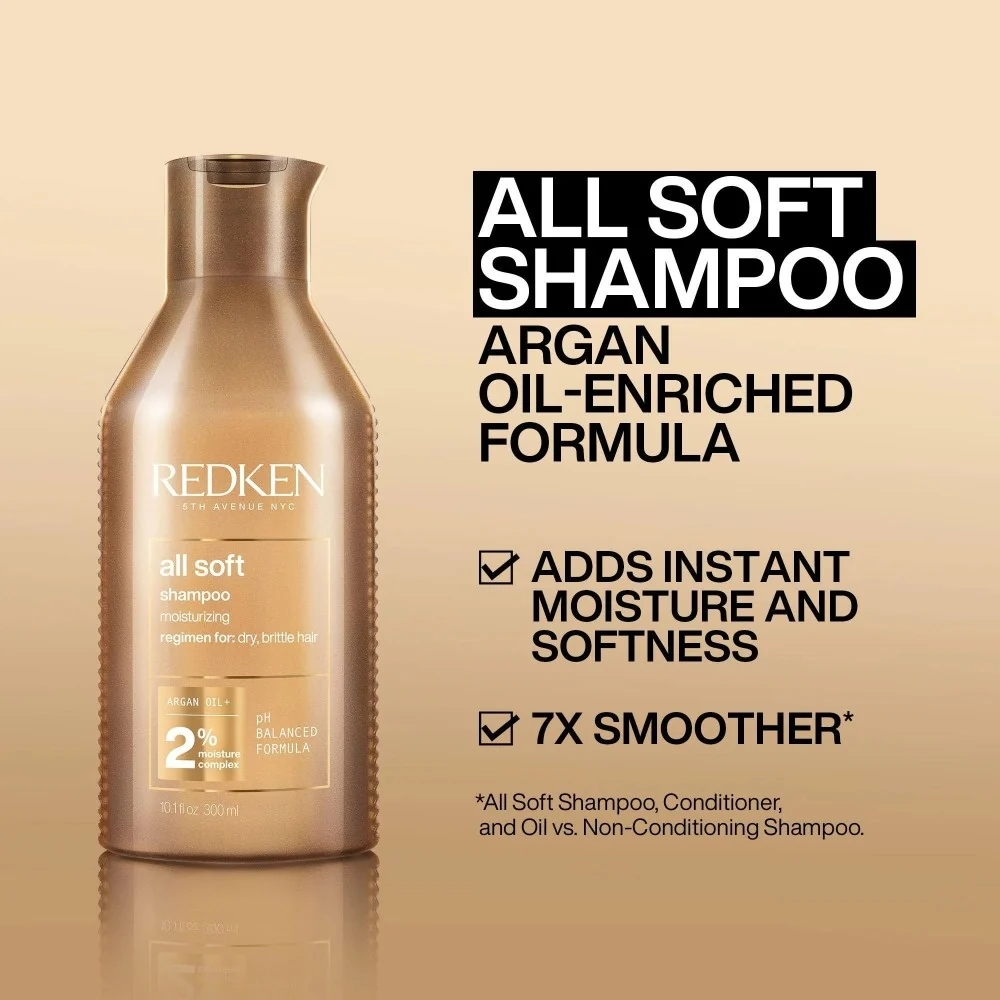 All Soft Argan Oil Set - 2x300ml - Image 4