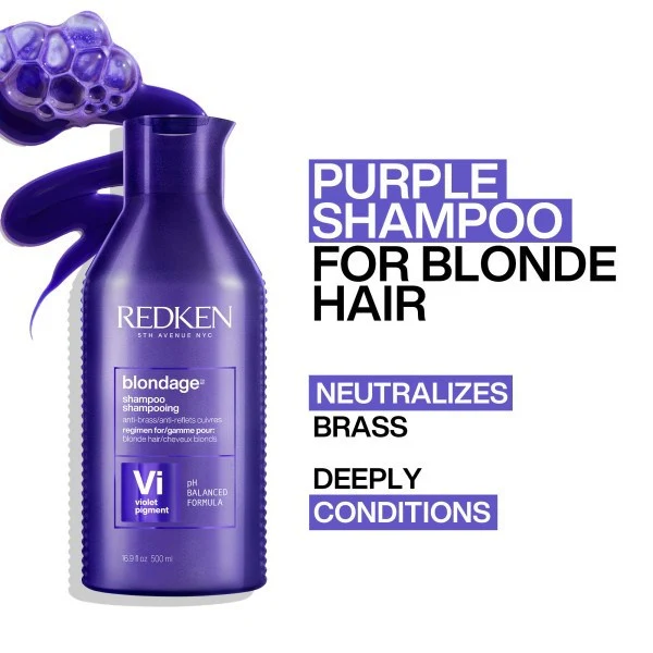 Color Extend Blondage Color Depositing Shampoo - 1000ml - Image 3