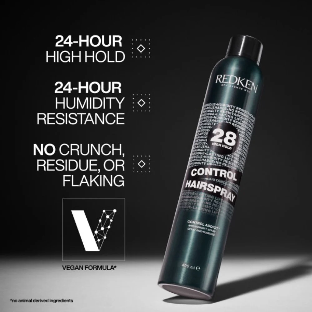 Control Addict 28 Extra High-Hold Hairspray - 400ml - Image 2