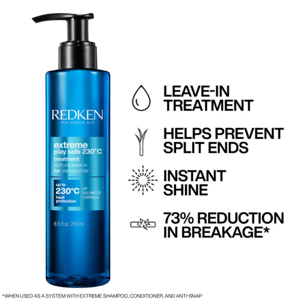 Extreme Play Safe Leave-In Treatment Fortifying Heat Protection - 200ml - Image 6