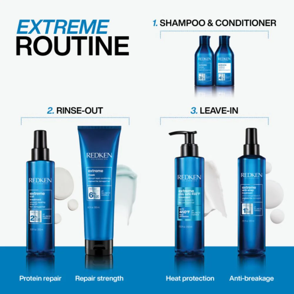 Extreme Play Safe Leave-In Treatment Fortifying Heat Protection - 200ml - Image 7