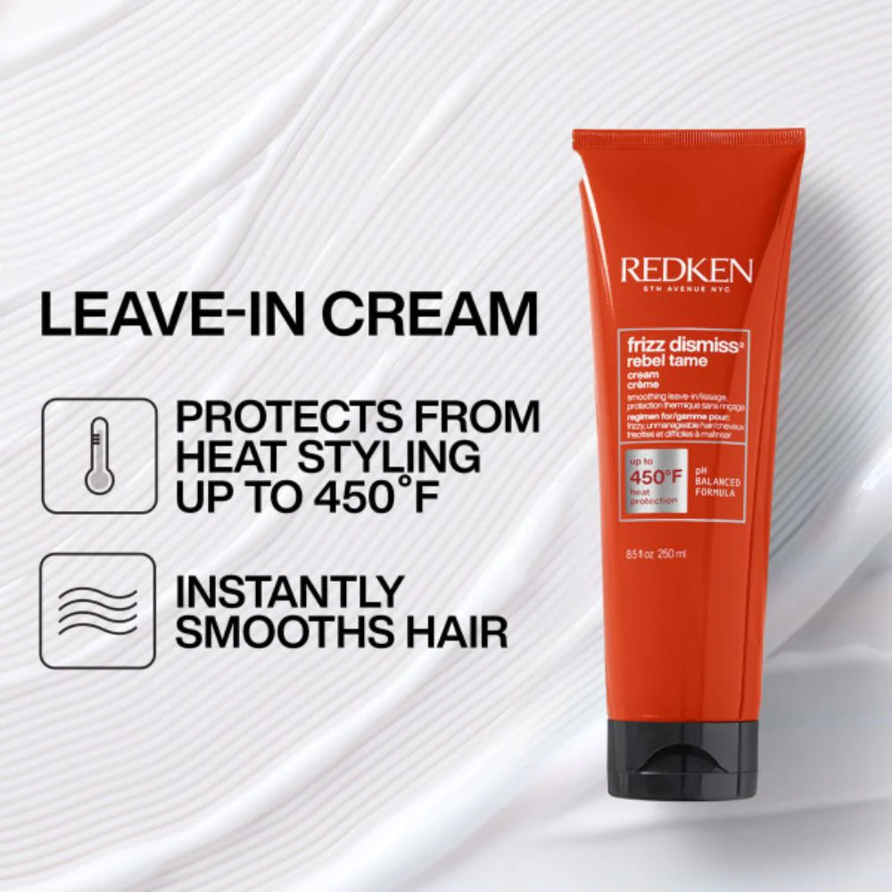 Frizz Dismiss Rebel Tame Leave-In Smoothing Cream - 250ml - Image 3