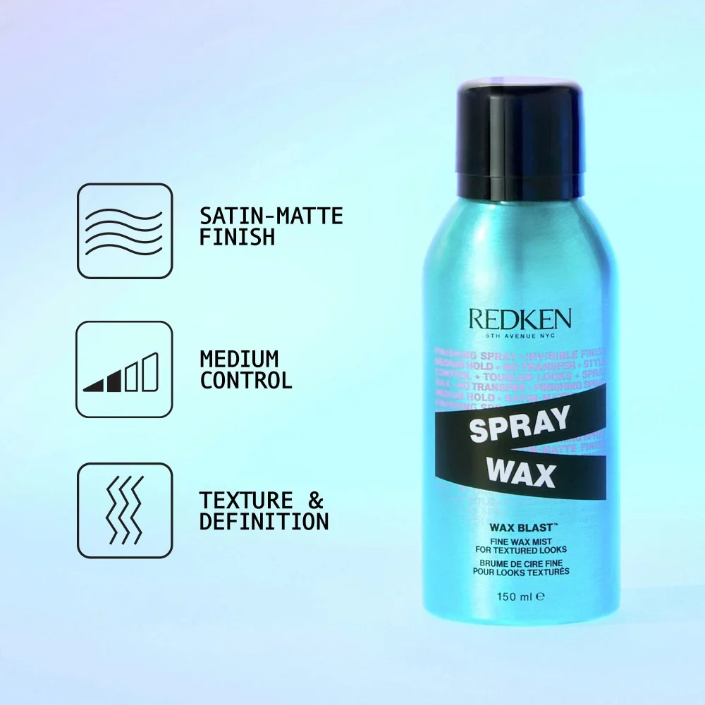 Texturize Wax Blast 10 High Impact Finishing Spray Wax - 150ml - Image 2