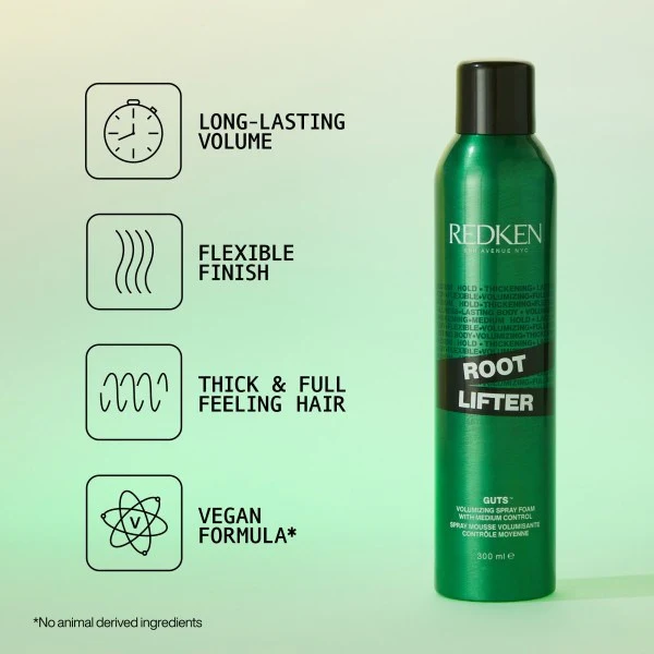Root Lifter Guts Volumize Spray Foam - 300ml - Image 2