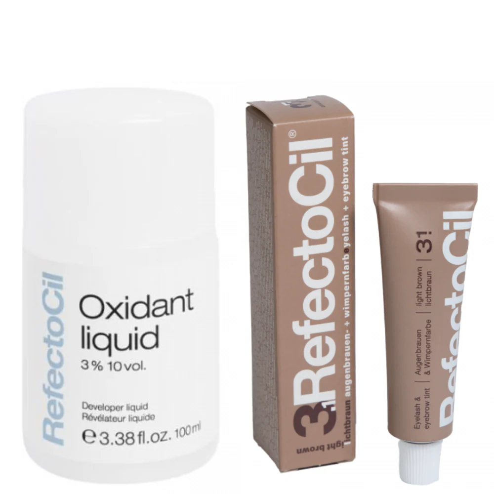 Wenkbrauwverf Oxidant Liquid Set - 15+100ml - Image 3