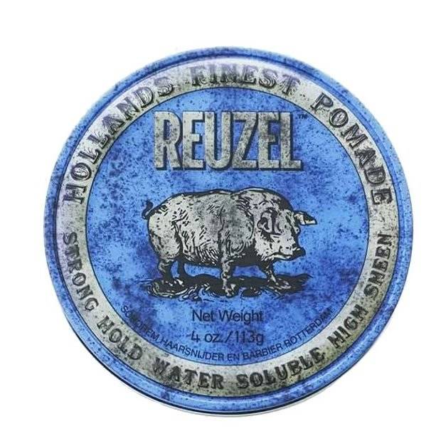 Strong Hold Water Soluble Pomade (Blauw)