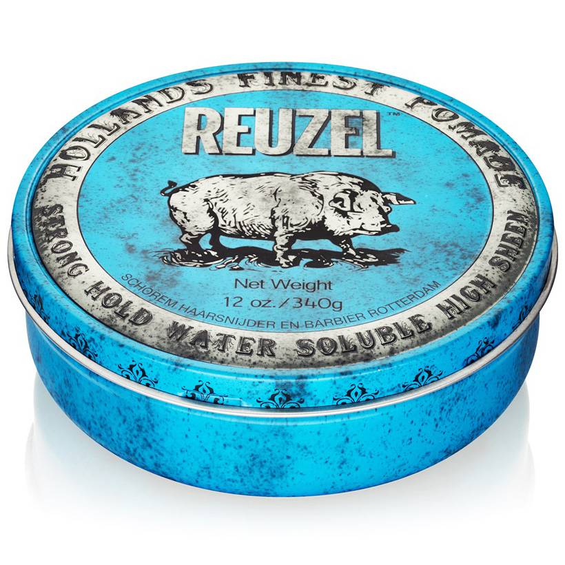Strong Hold Water Soluble Pomade (Blauw) - Image 4