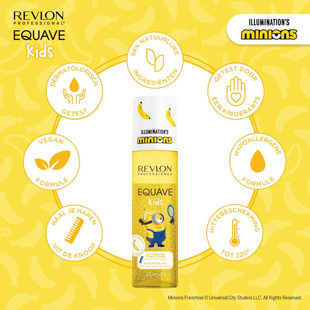 Equave Kids Minion Detangling Spray Conditioner - 200ml - Image 2