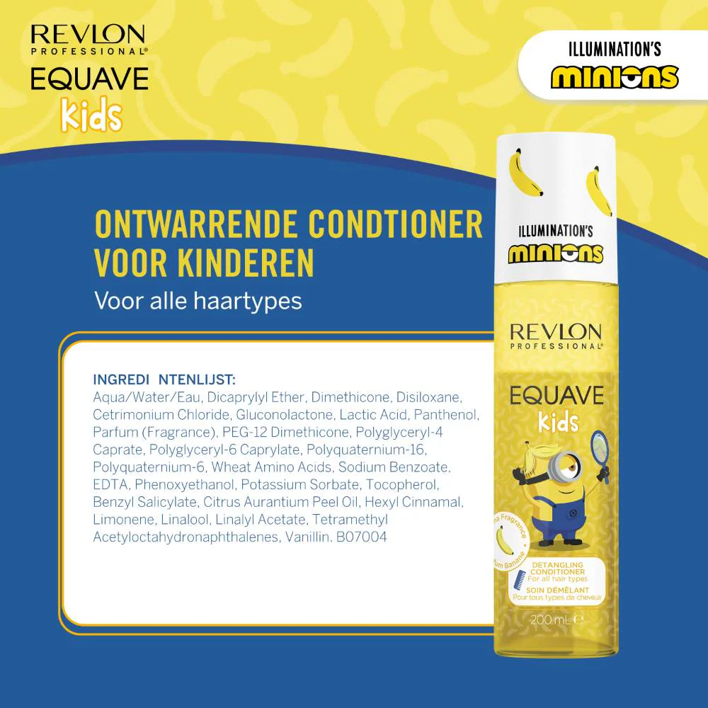 Equave Kids Minion Detangling Spray Conditioner - 200ml - Image 7