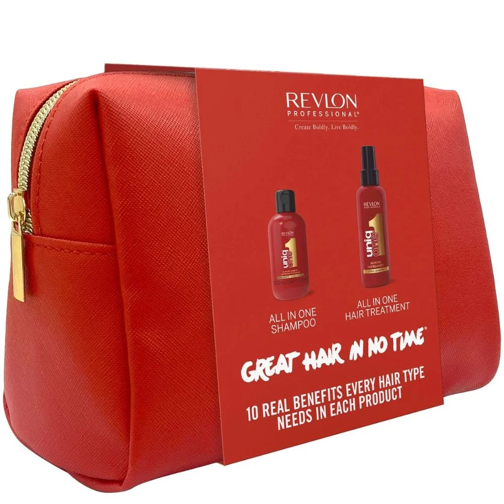 UniqOne Pouch 10-in-1 Treatment & Shampoo - 150 + 100ml