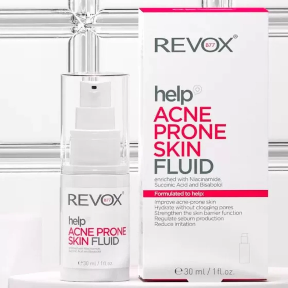 Help Acne Prone Skin Fluid - 30ml - Image 4