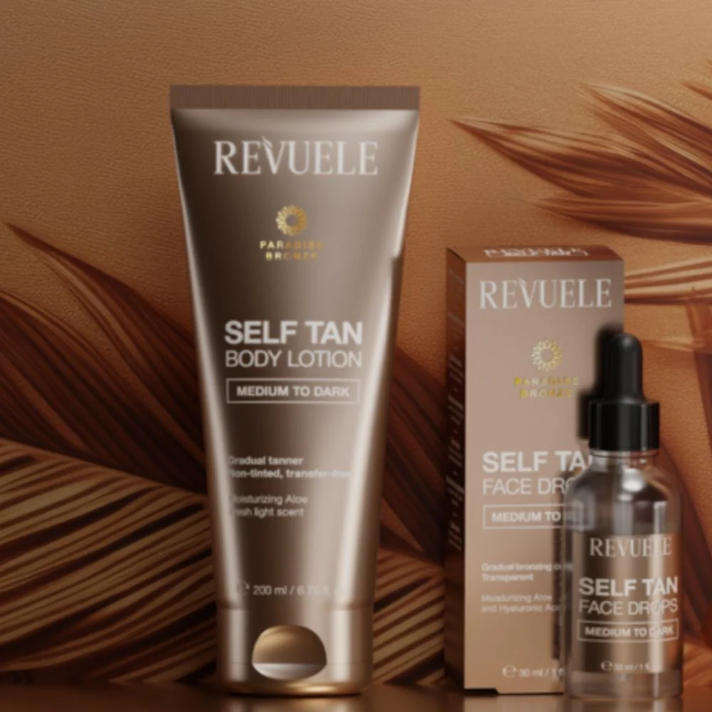 Self Tan Body Lotion Medium To Dark - 200ml - Image 2