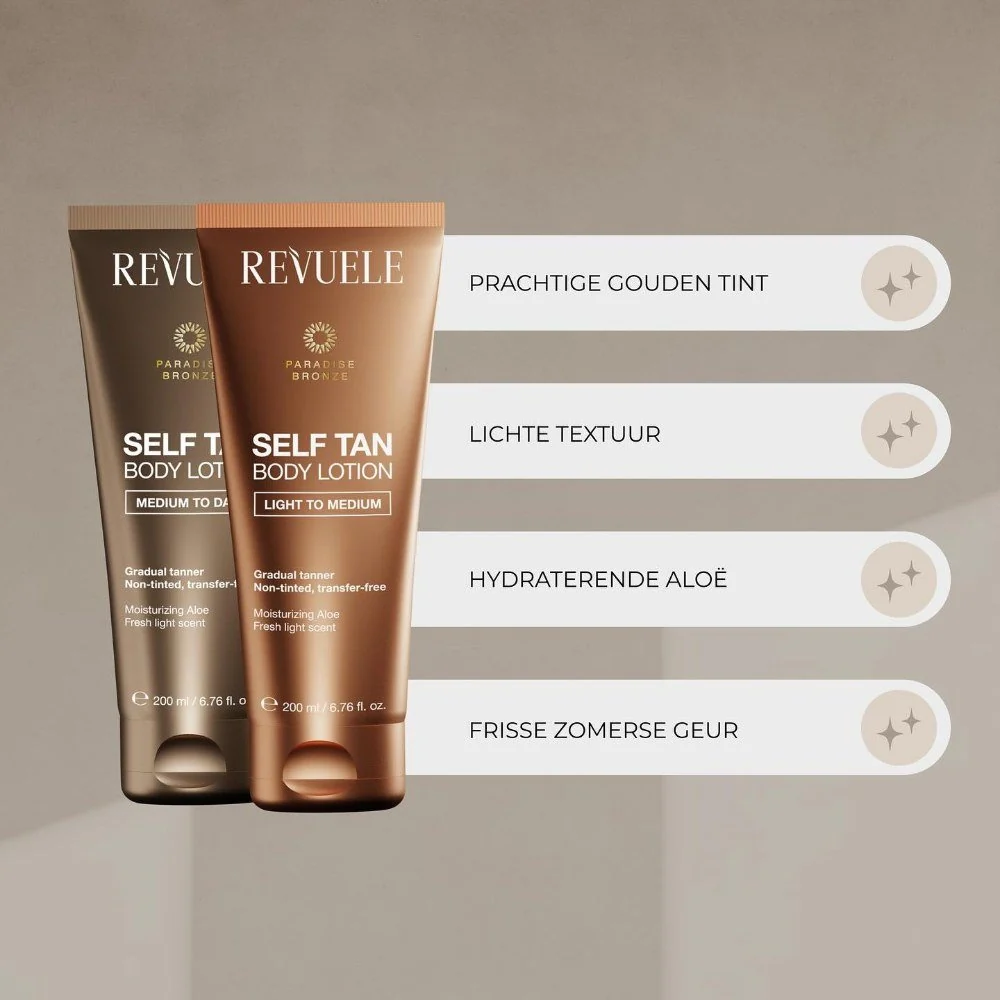 Self Tan Body Lotion Medium To Dark - 200ml - Image 3