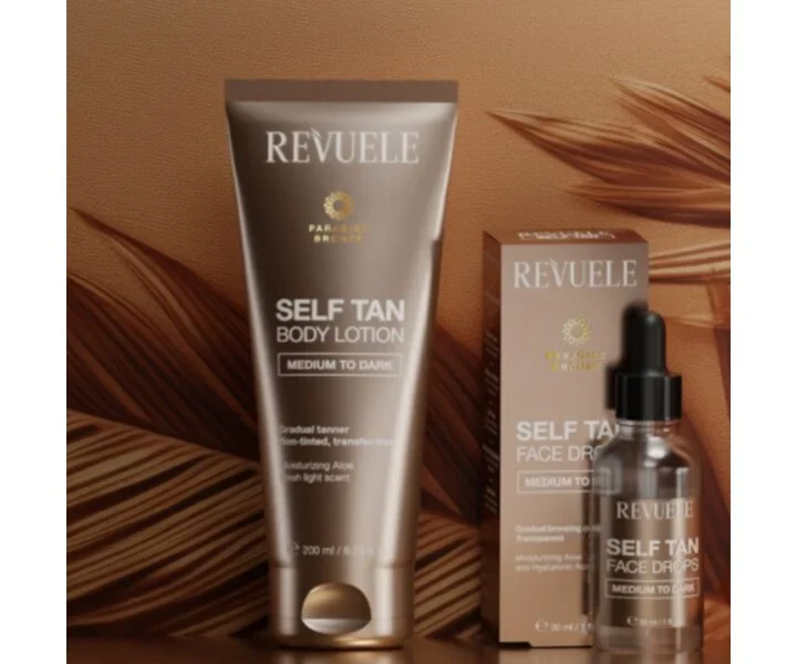 Self Tan Face Drops Medium To Dark - 30ml - Image 3