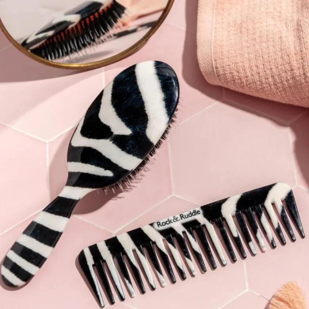 Kam Met Handvat Africa Zebra - Image 2