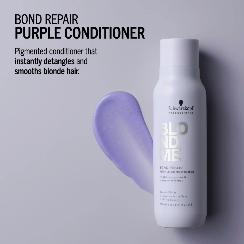 BlondMe Bond Repair Purple Conditioner - 250ml - Image 3