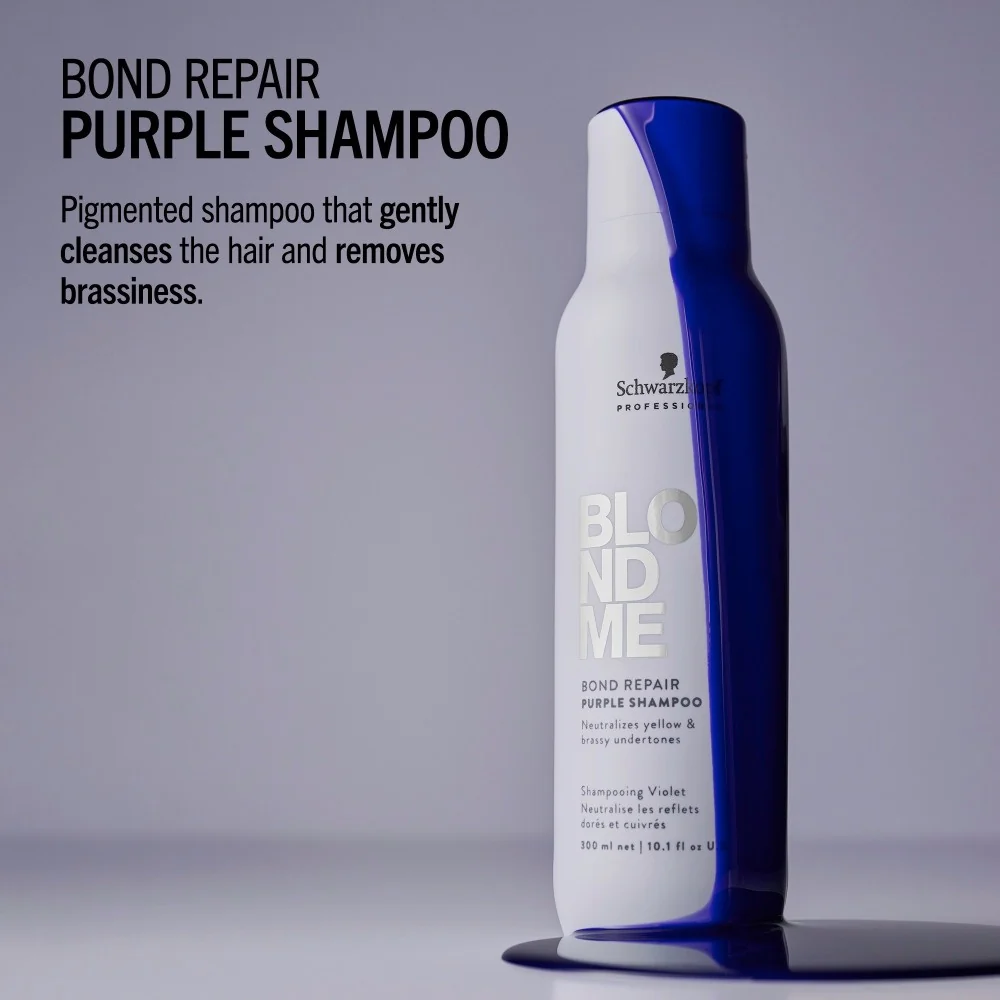 BlondMe Bond Repair Purple Shampoo - Image 4