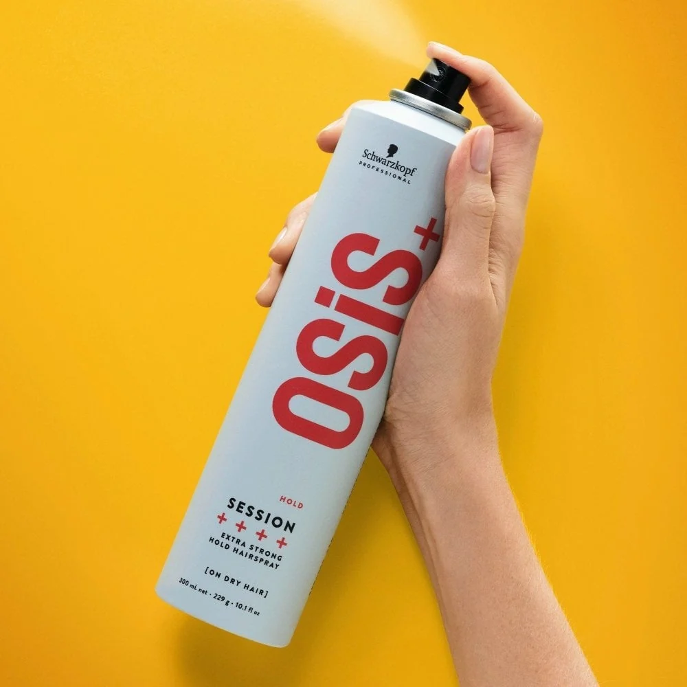 OSiS+ Hold Session Extra Strong Hold Hairspray - Image 6