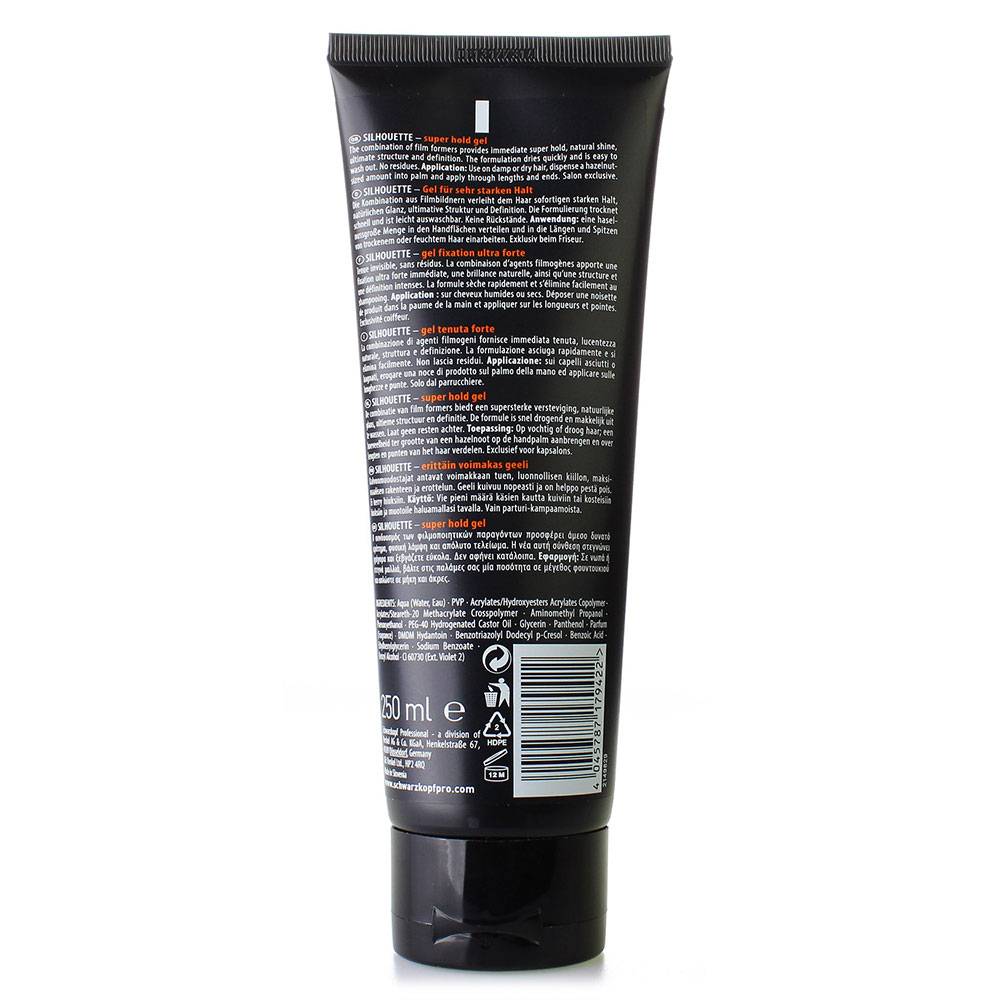 Silhouette Super Hold Gel - 250ml - Image 2