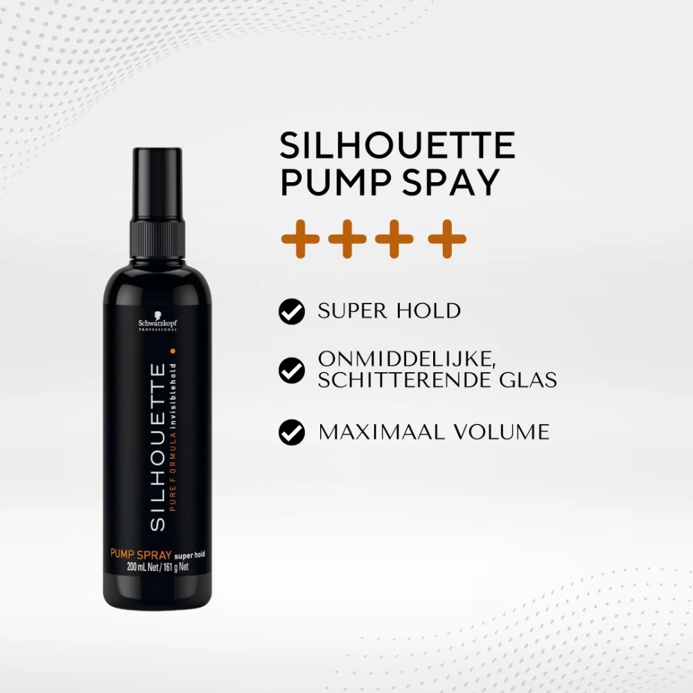 Silhouette Super Hold Pompspray - 200ml - Image 2