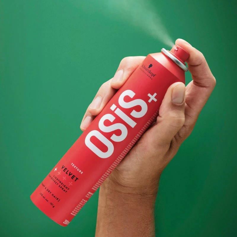 OSiS+ Texture Velvet Lightweight Wax-Effect Spray - 200ml - Image 4