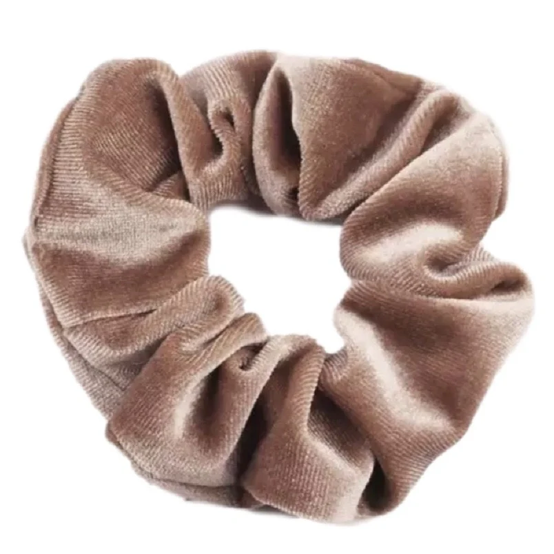 All About The Nudes Scrunchie Duo Set - Beige & Lichtbruin - Image 2