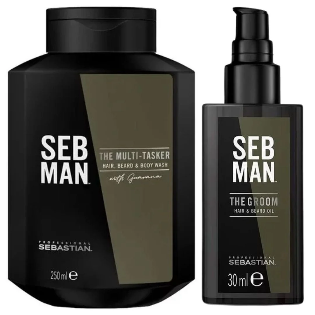 SEB MAN Hair & Beard Duo - 250+30ml