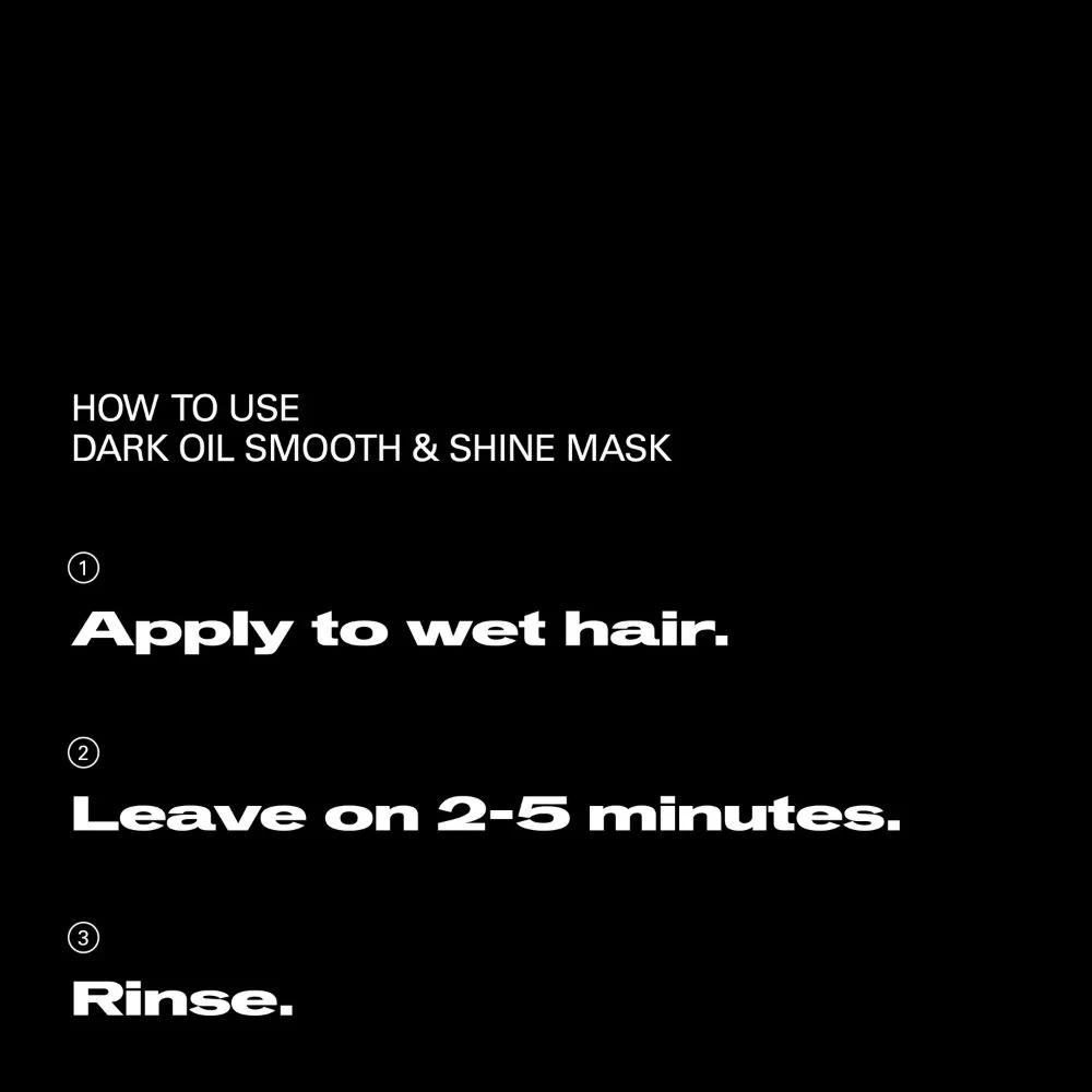 Dark Oil Smooth & Shine Mask - Image 9