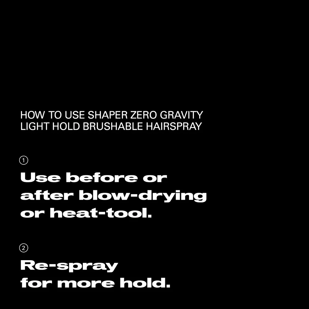 Shaper Zero Gravity Haarspray - 300ml - Image 5