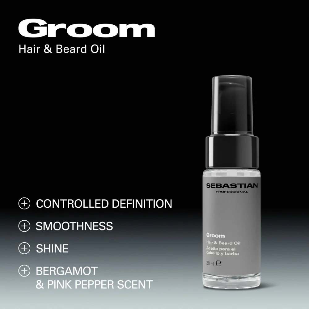 SEB MAN The Groom Hair & Beard Oil - 30ml - Image 3